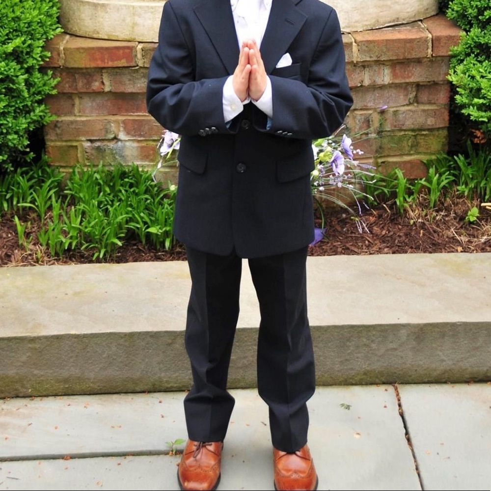 Nordstrom suit pants in navy